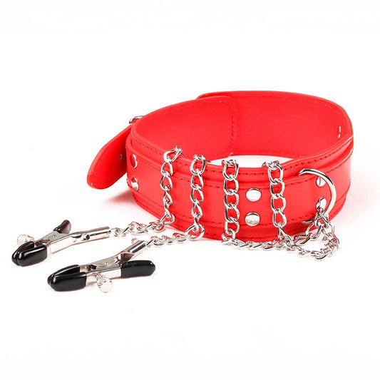Collar con pezoneras Rek