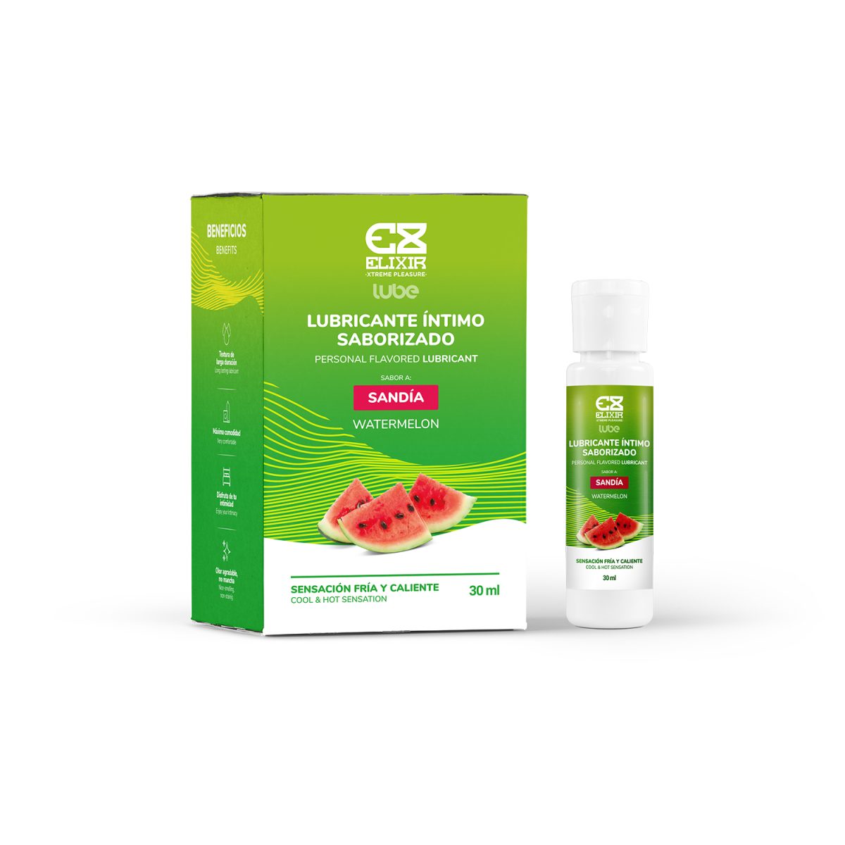 Lubricante de sabores